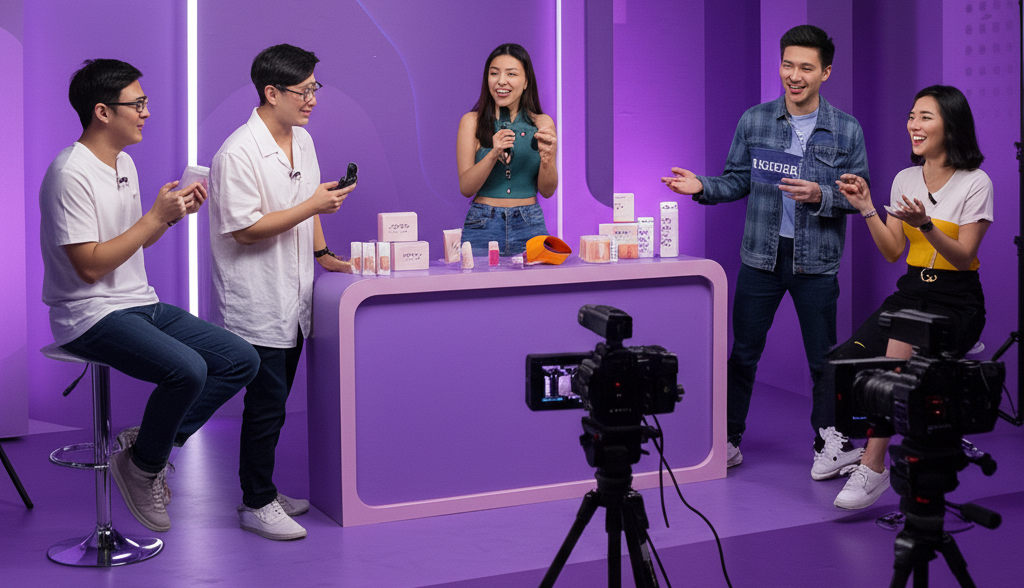 Live Commerce Background